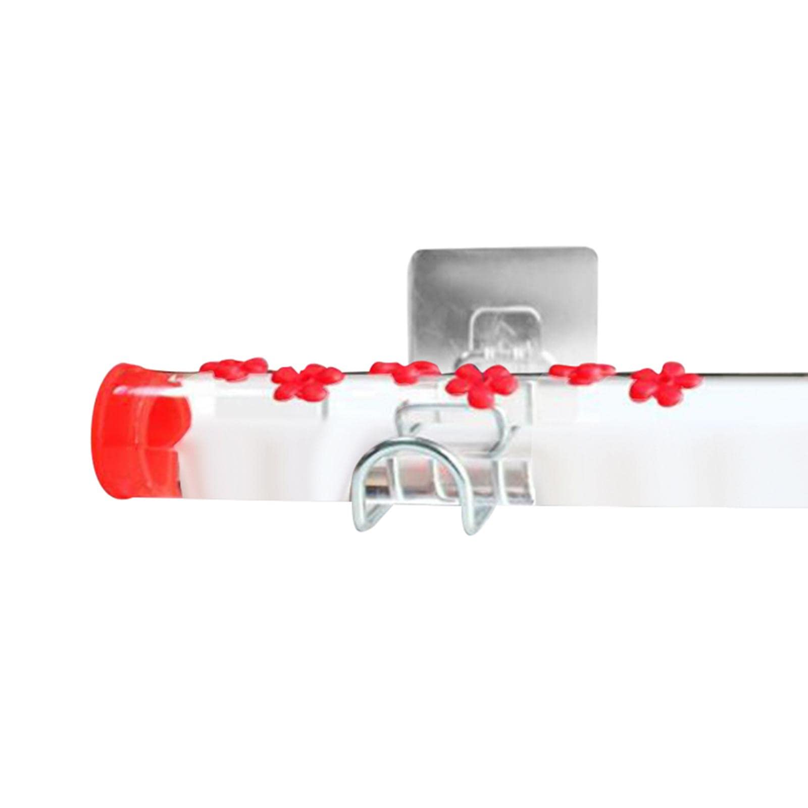 SAZ DEKOR Hummingbird Feeder Window Mount with Silicone Feeding Ports 50cm