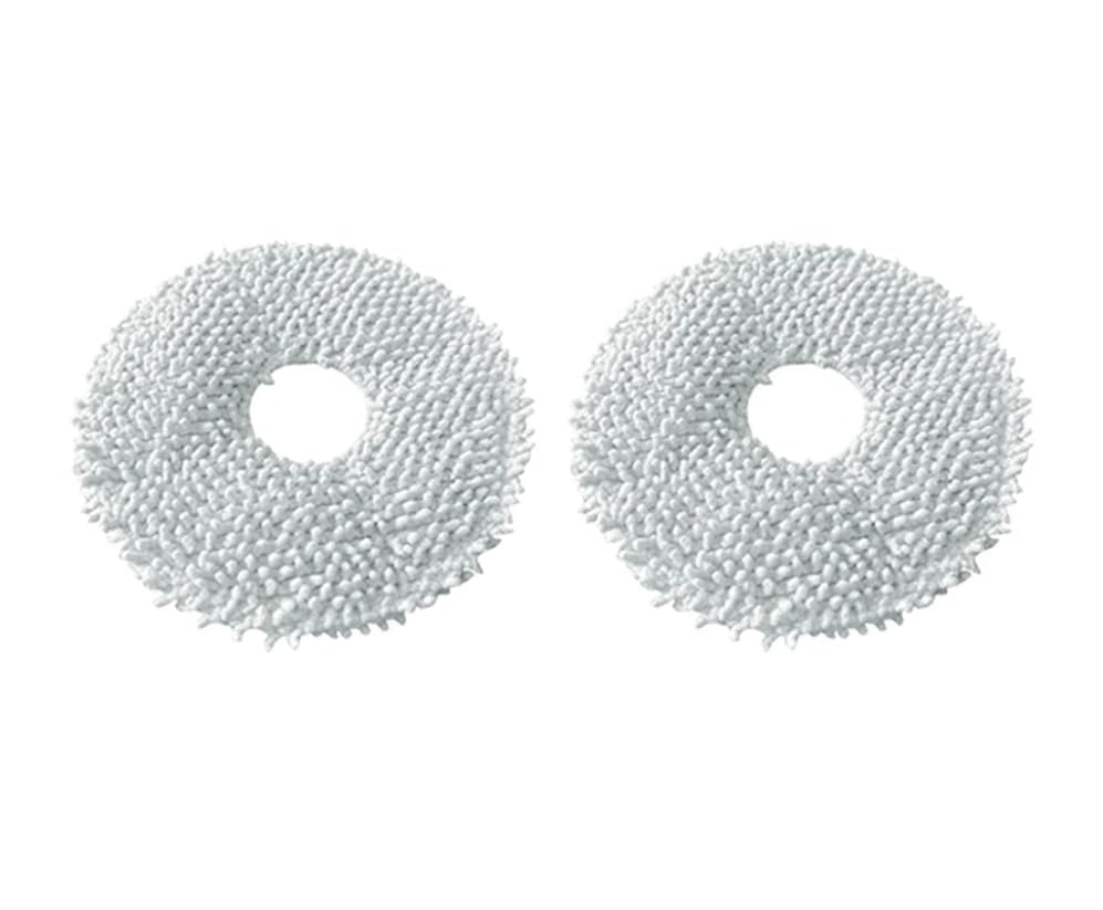 Image of finehepa Replacement Premium White Microfiber Mop Pad Replacement Set Compatible with N30 Pro X1 Omni /T20 Omni /T10 Omni /X2 Omni /T30S /N30 Pro Omni /N30 Omni Robot Vacuum(T20OMNI /N30OMNI MOP2)