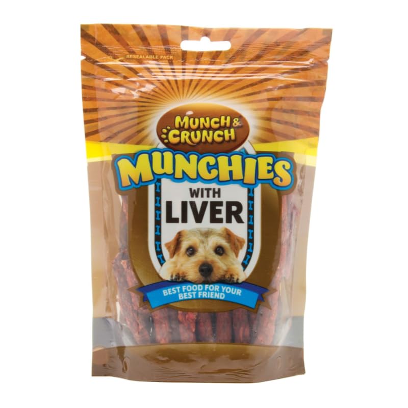 Munch & Crunch Dog Treats Liver Munchies 250g