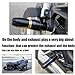 For Ninja ZX6R ZX 6R ZX-636 ZX6R ZX636 ZX-6R 2018-2024 2023 2022 2021 Motorcycle Falling Protection Frame Sliders Crash Pads Exhaust Protector (Black pair)