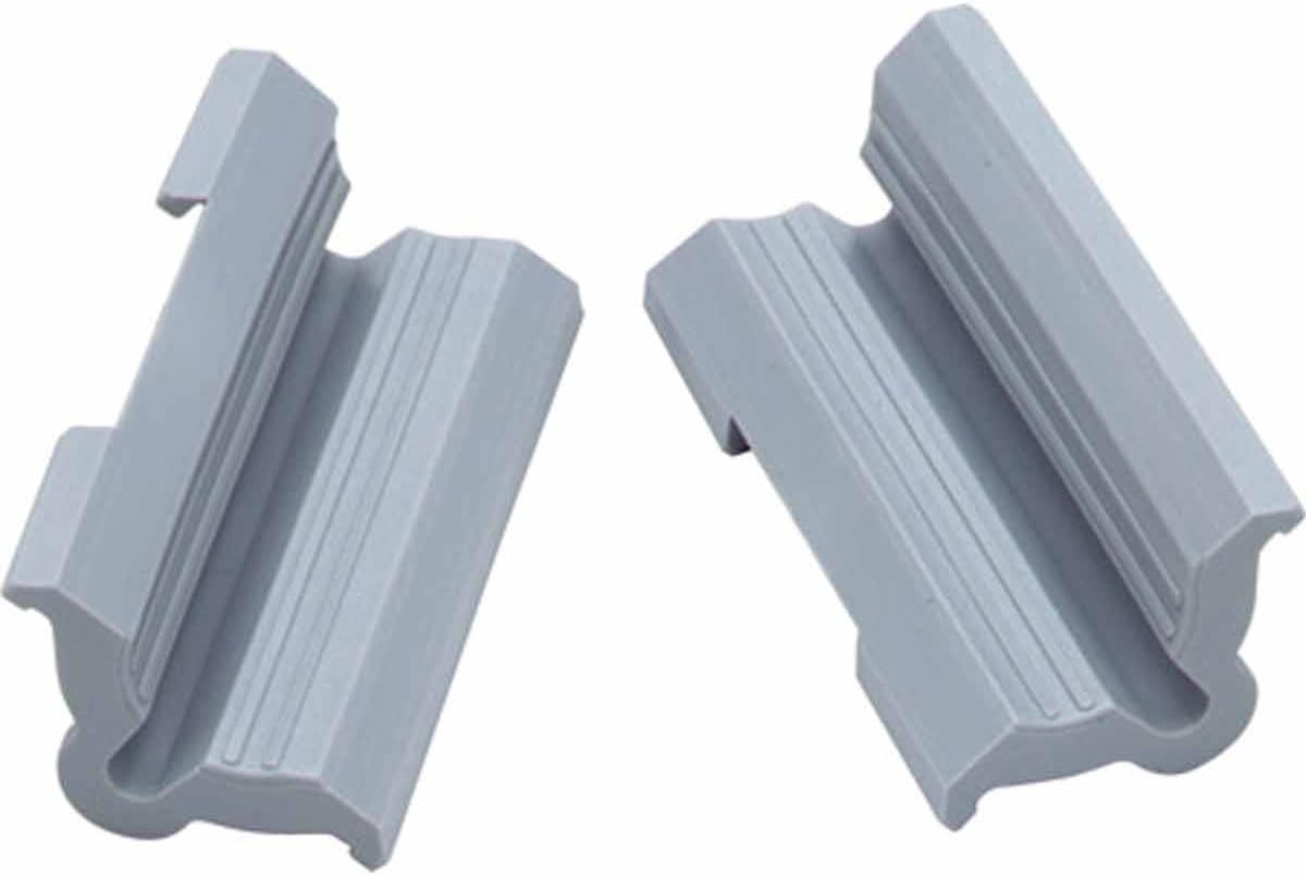 Park Tool 468G Rubber Clamp Cover with Double Cable Grooves Pair Soft Jaw