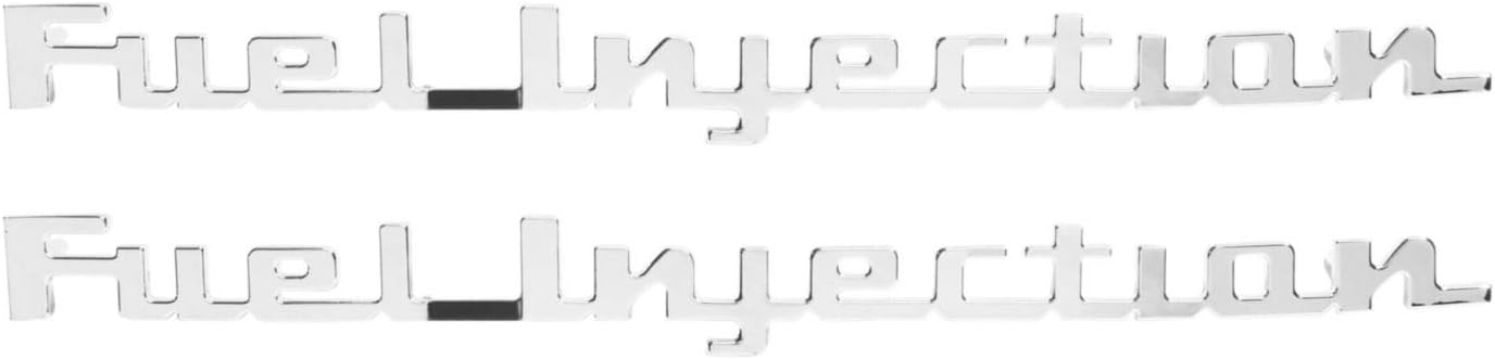 Trim Parts 1452 Front Fender Emblem (1957 Chevrolet/Corvette “Fuel Injection”)