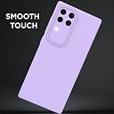 Pikkme Back Cover for Vivo V30 5G / V30 Pro 5G | Camera Protection Shockproof Soft Matte Silicone Bumper Case (Purple) gallery image