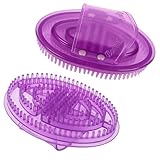2 Pcs MassagebüRste KöRper, MassagebüRste, Massage BüRste, Silikon KöRperbüRste, Handschrubber Zur Entspannung Ergonomisch Und Hautfreundlich – MassagegeräT FüR Zuhause Und Den Salon