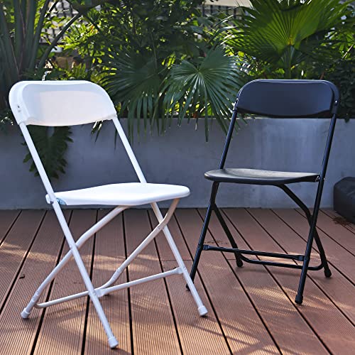 Elevon CGUC.01WT-2PK Folding Plastic Chair thumb #1