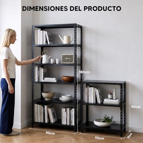 Estante de plástico 5 niveles 29 Imagen adicional