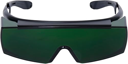 Miniatura 8 de LaserPair - Lentes de seguridad láser de alta protección 900-1100nm OD8+ DIN4 para láser de fibra, soldadura láser de mano (modelo: LP-ADY-3)