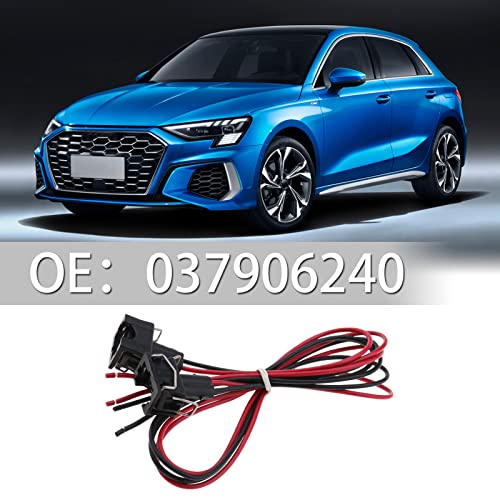 Create idea 2 Pin Auto Kabelbaum Stecker Crimpkontakt 037906240 Kompatibel mit VW Kompatibel mit Skoda Kompatibel mit Seat 2 stück