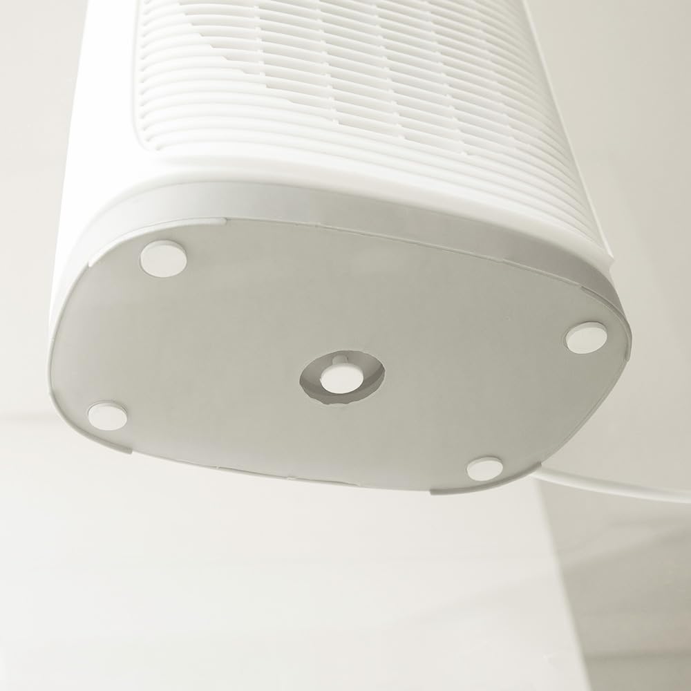 Cecotec Riscaldatore elettrico a basso consumo ReadyWarm 2050 Max Force Rotate White. Termoventilatore da 2000 W, oscillazione a 65°, 3 modalità, termostato regolabile, area di copertura 20 m2, bianco