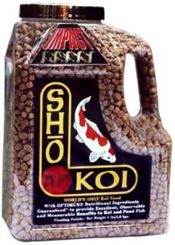 Total Koi Inc Sho Koi Impact Fish Food - Small 3.0 mm Floating Pellets, 2 lbs