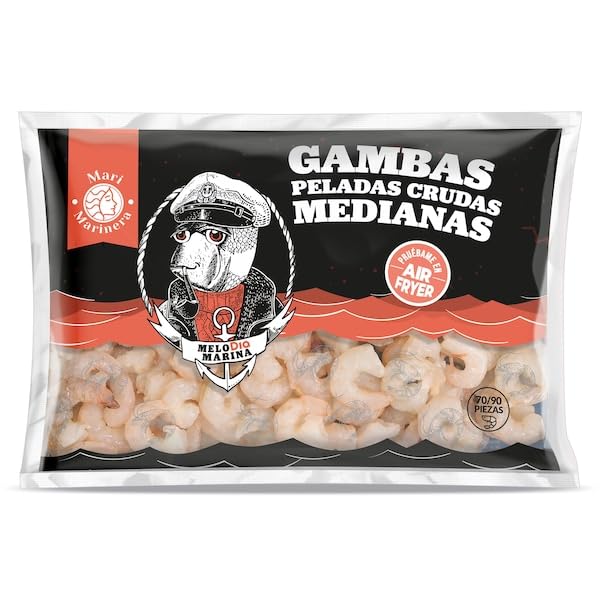 Gambas peladas medianas Mari Marinera de Dia bolsa 350 g