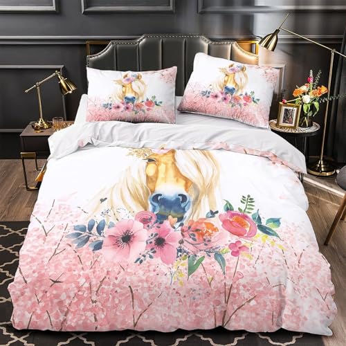 Housse de couette zippée 140x200 microfibre résistante sans repassage
