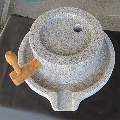 Amazon.co.jp: 石臼 （いしうす） ひき臼 30型（ひきうす） 御影石