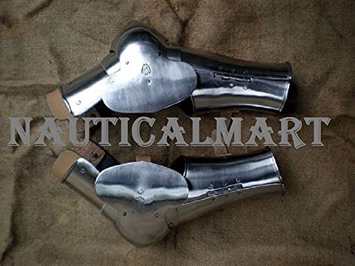 NauticalMart Steel Full Leg Armor Medieval Knight Costume