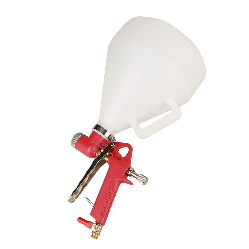 Pistola per Intonaco,Pistola a Spruzzo verniciatura intonaco, Pistola per intonaco con serbatoio da 6L, professionale di verniciatura a spruzzo per Spot Repair Face Paint