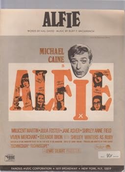 Paperback Alfie ; Vintage Sheet Music Vocal Piano Guitar Book