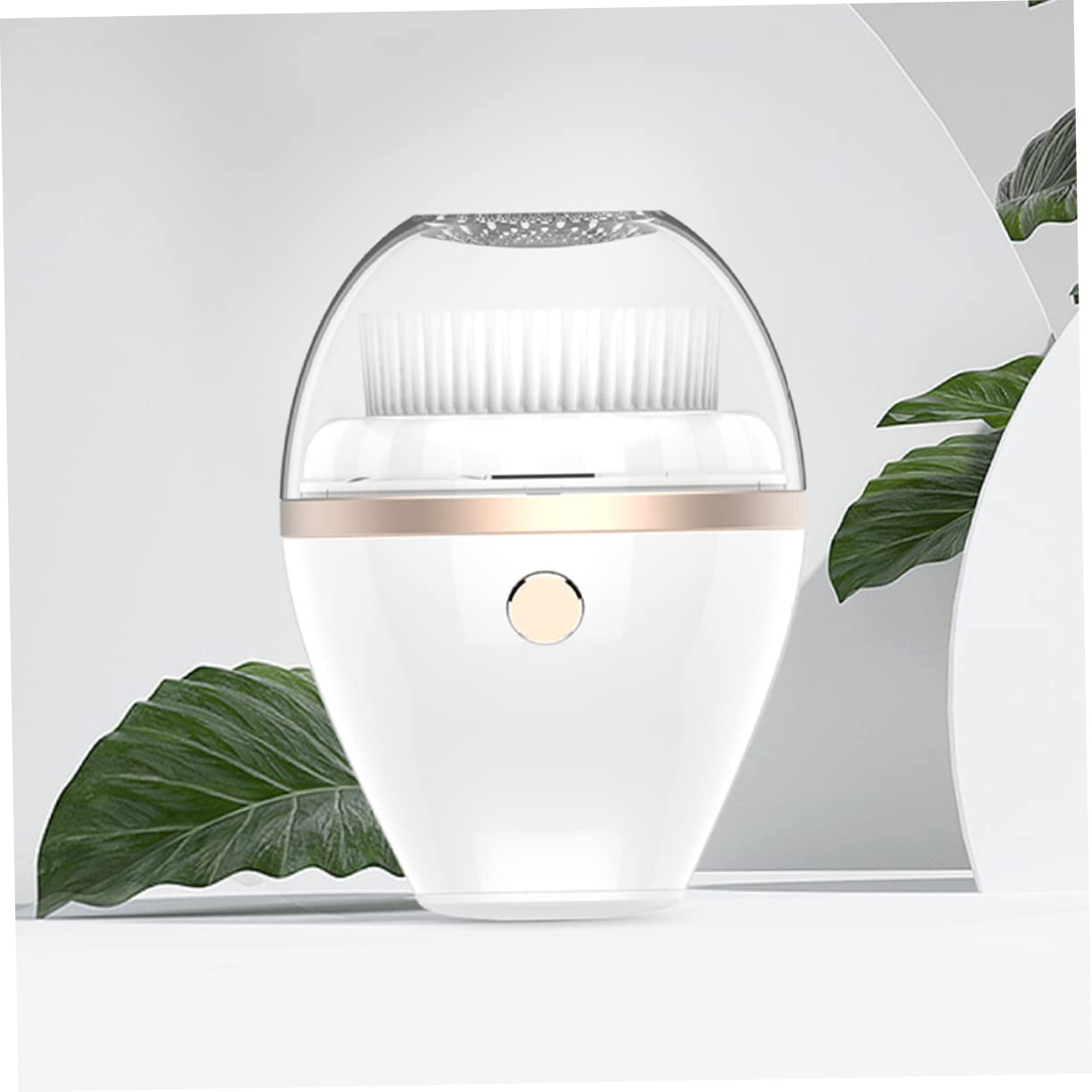 Cepillo Facial Eléctrico Portátil Batería de 300mah para Limpieza Profunda Herramienta para Lavarse la Cara y Material Abs Plástico Electrochapado