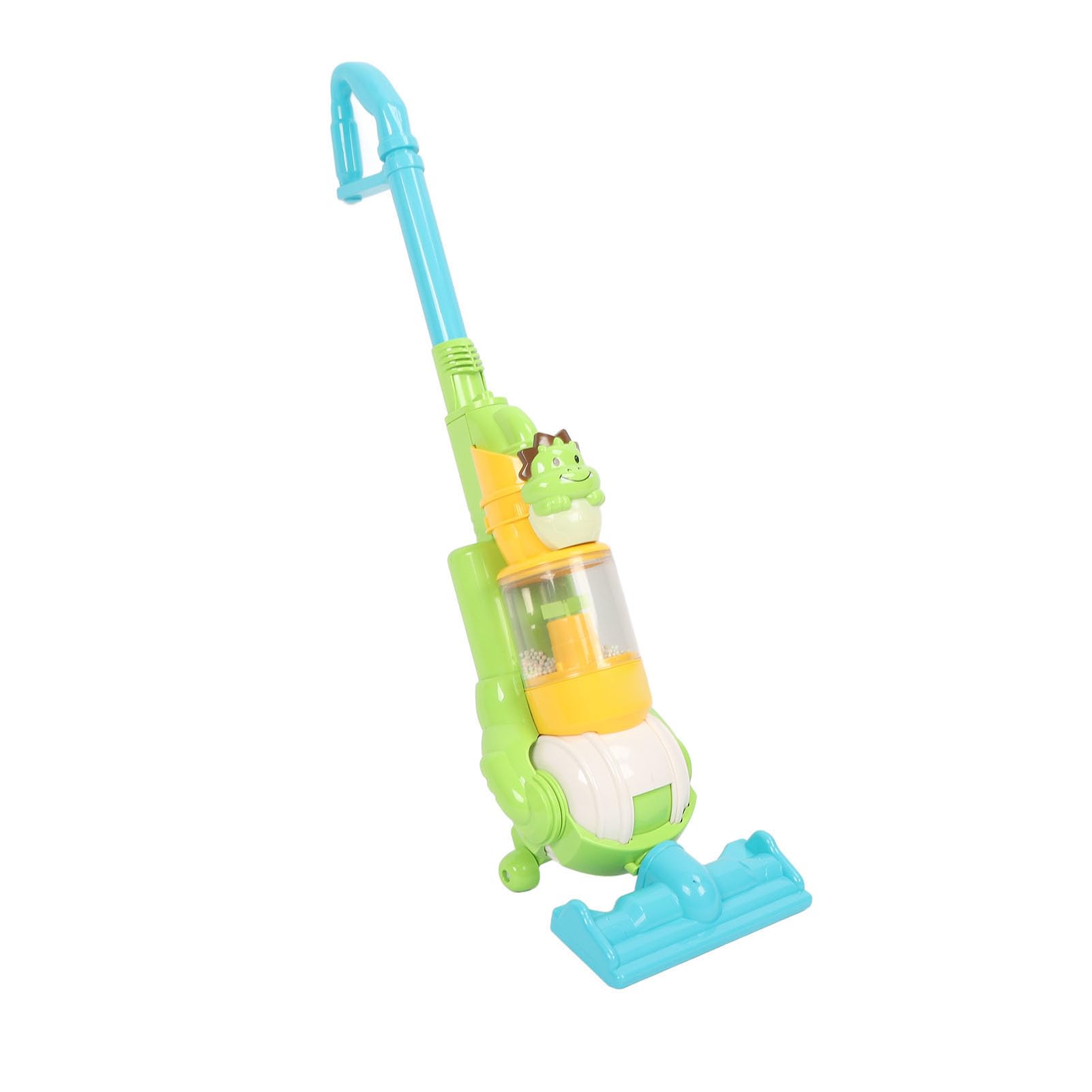 Aspirapolvere Elettrico Giocattolo per Bambini Che Caricano Tramite USB i Bambini dei Cartoni Animati Giocano con L'aspirapolvere (Dinosauro)