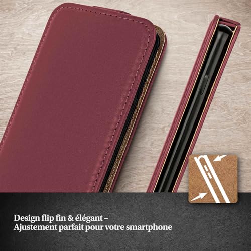 Étui antichoc Samsung Galaxy S23 Plus anti rayure bordeaux - 2