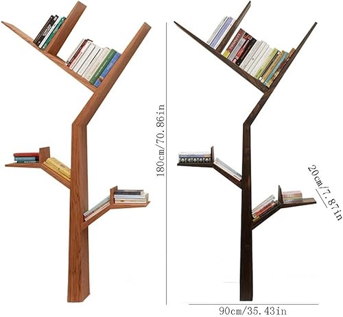 Miniatura 2 de moisture Estante creativo para árbol de piso a techo, estante de exhibición para sala de estar, estante de almacenamiento para el hogar adecuado