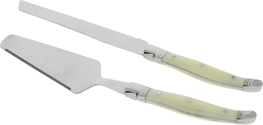  ケーキナイフ＆サーバーセット Amazon | 2点セットケーキナイフ ケーキサーバー 18-8