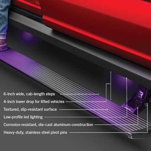 Estribos eléctricos retractables PowerStep XL para Ford miniatura 4