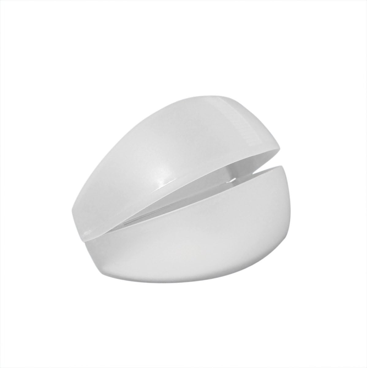 Plain Durable Clear Plastic Eyeglass Sunglass Case