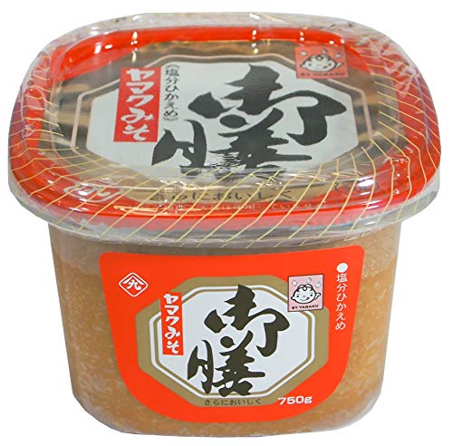 ヤマク食品 塩分ひかえめ 御膳みそ カップ 750g