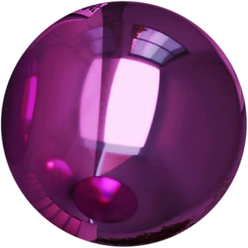 Globo reflectante de acero inoxidable con acabado de espejo brillante, decoración de jardín, esfera de metal resistente a la intemperie para