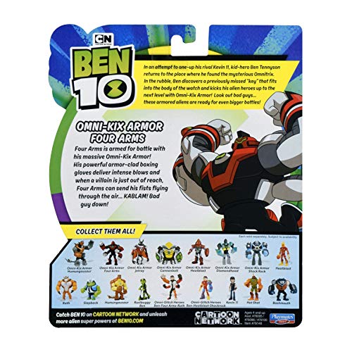 Ben 10 Omni-Kix Armor Four Arms Basic Figure #TOP2
