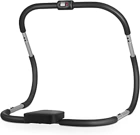 Aparelho Abdominal Contador Fitness Treino Funcional Academia Em Casa Exercícios Abdominais Equipamento de Ginástica Perder Barriga Residencial Cor Preto