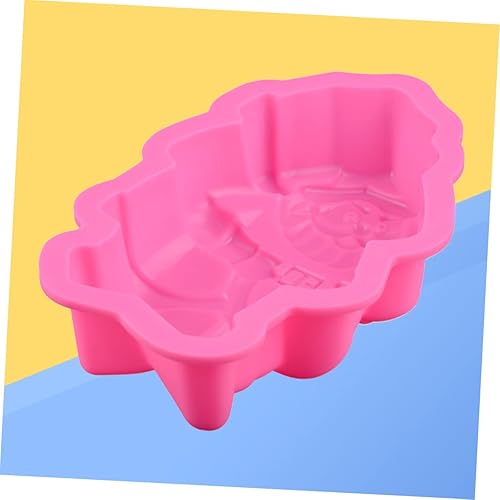 Miniatura 3 de Molde de silicona para hornear, molde de chocolate de Navidad, moldes de silicona para hornear, molde de pastel de Papá Noel, molde de jabón de