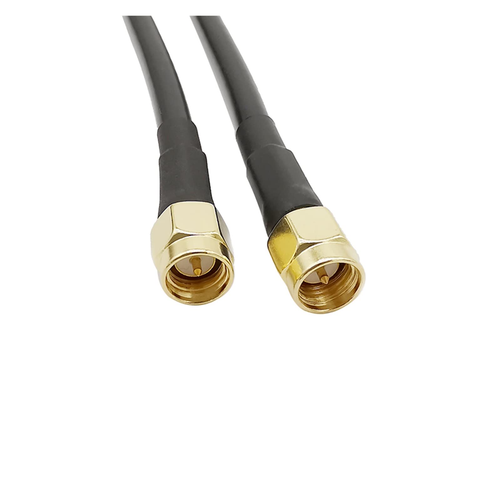 Demasiado SMA wtyczka męska do wtyczki męskiej SMA LMR195 50 omów RF kabel koncentryczny 0-3GHz LMR-195 przedłużacz anteny przewód rozruchowy (kolor: 8 m)