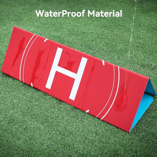 Image of FPVtosky Nighttime Reflective Drone Landing Pad, Fast-fold Double Sided Waterproof Landig Pad Weighted for DJI Mini 5 Pro / 4 /3 Pro /Mini 4k / Mavic 4 / Air 3s / Avata 2 / Neo /Flip(39 in)