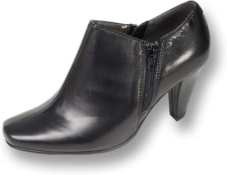 Peerage Kacey Women's Wide Width Leather Sexy and Attractive Dress Booties