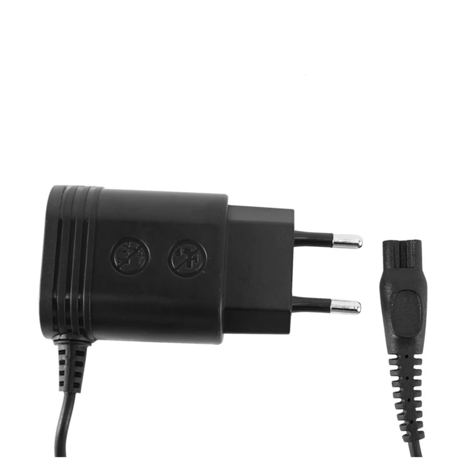 8X Rasoio For Presa A Muro UE Adattatore Di Alimentazione CA Caricabatterie For Adattatore For Rasoio Elettrico For HQ8505/6070/6075 (spina UE)