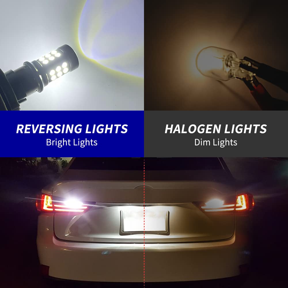 Lampadine LED 1157 BAY15D - 12V-24V, Bianco 6500K, Per Stop E Fanalini Auto, Confezione Da 2 Pezzi - Foto 7