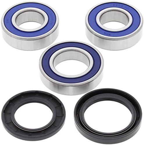 All Balls Wheel Bearing Seal Kit Compatible with/Replacement for Kawasaki, 25-1111