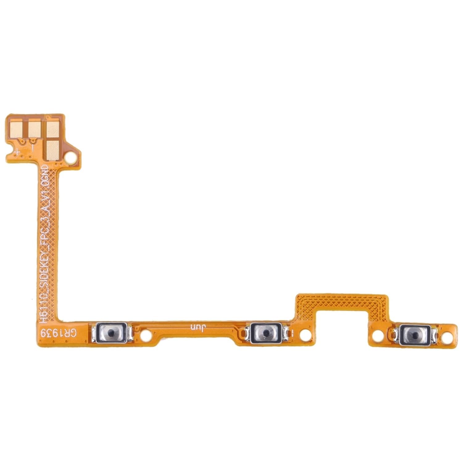 Shinzo® Power On/Off & Volume Flex Cable Compatible with Infinix Hot 8 (X650) | Power Switch & Volume Up Down Key Ribbon Strip | Internal Mobile Repair Spare Part-image-19