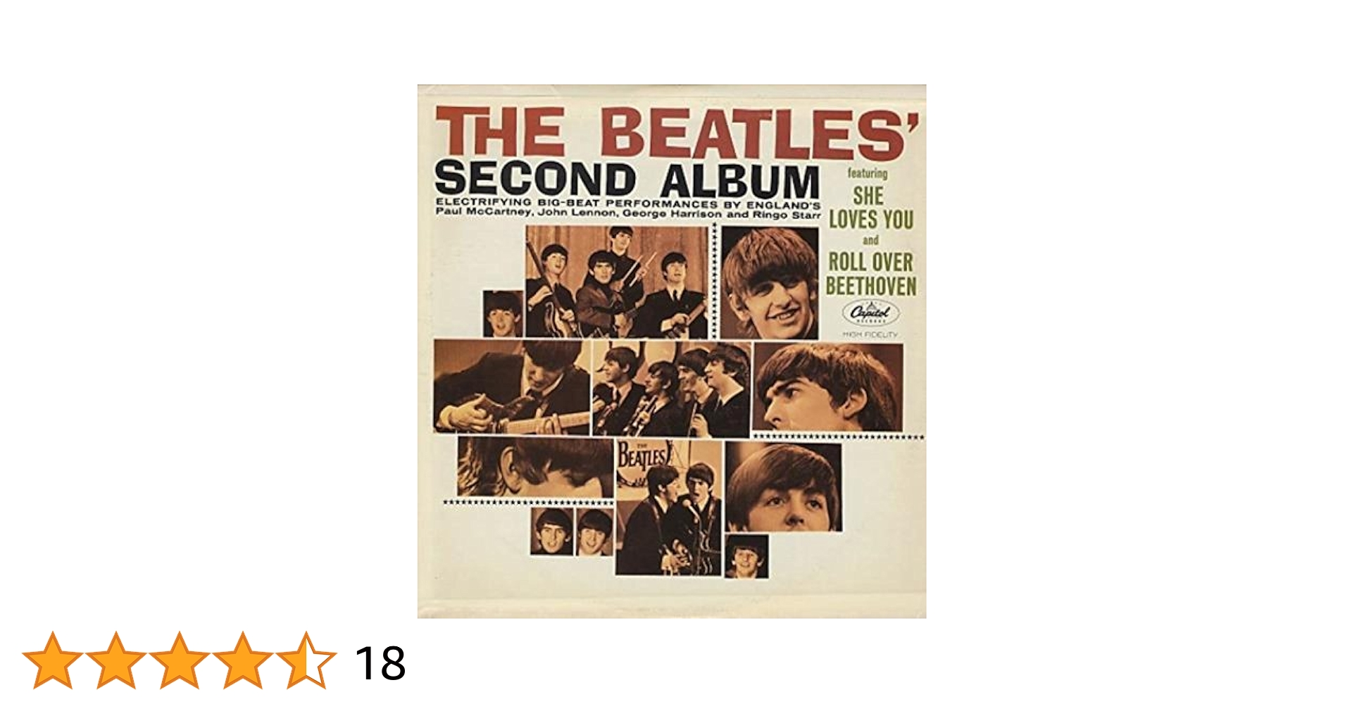 Amazon.com: The Beatles Second Album - EX: CDs & Vinyl
