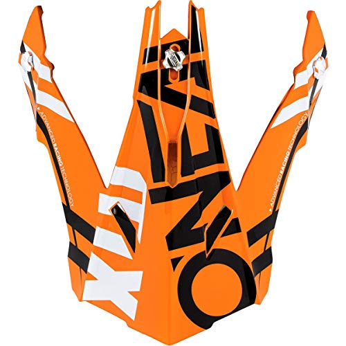 Visière de remplacement orange O'Neal 2Series pour réparer un casque