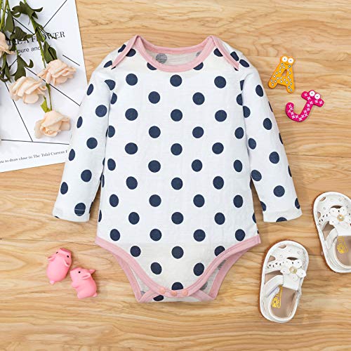 Qiraoxy 3 Pezzi Bambino Body Pacco Pagliaccetto