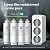 Waterdrop Undersink Replacement Water Filter Compo Pack, 2PP+CT+CS