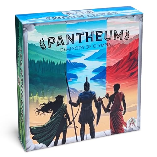 Pantheum: Demigods of Olympia Board Game | Greek Mythology Strategy Game for 1–4 Players | Ages 12+ | 45–60 Min Playtime | Great Board Games for...