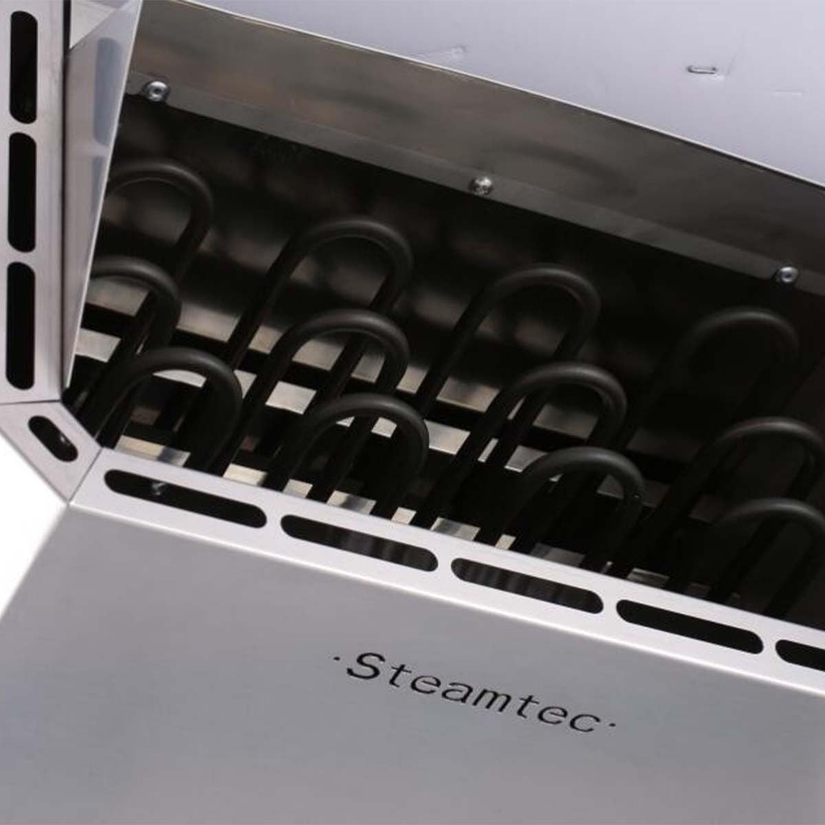Desineo Poêle à Sauna 9 KW Premium Commande déportée INOX