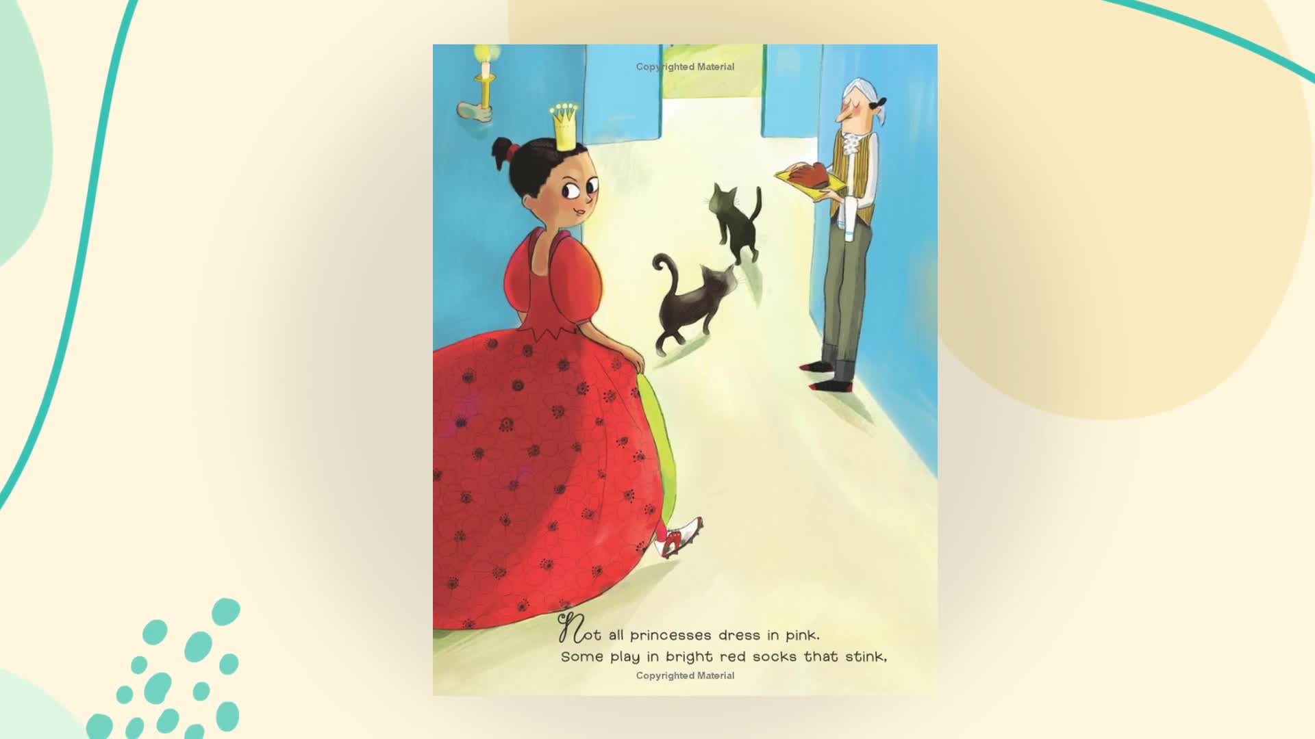 not all princesses dress in pink book Yolen, Jane, Stemple, Heidi E. Y., Lanquetin, Anne-Sophie: 9781416980186: Books Gender: Female African Dress – D&D feely patches Size (Select by Height):3–4Y (38.5–41 in)