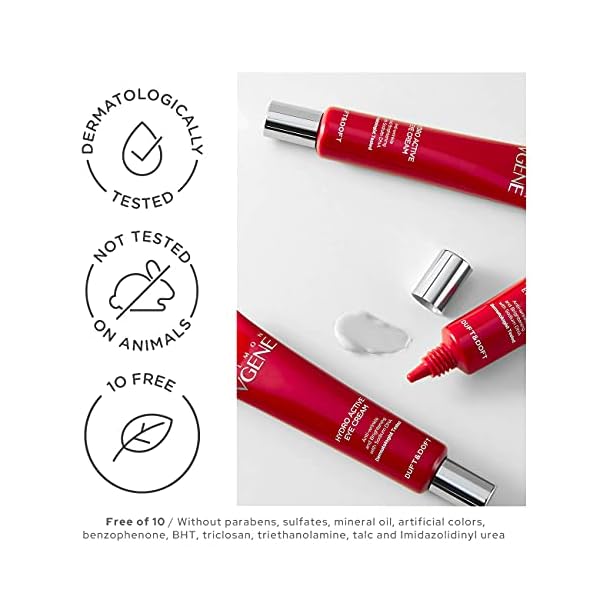 DUFT-DOFT-Vgene-Hydro-Firming-Lifting-Booster-Eye-Cream-Anti-Wrinkle-Dark-Circles-Depuffing-with-Collagen-and-Niacinamide-09-Fl-Oz DUFT & DOFT Vgene Hydro Firming Lifting Booster Eye Cream - Anti Wrinkle, Dark Circles, Depuffing with Collagen and Niacinamide 0.9 Fl Oz