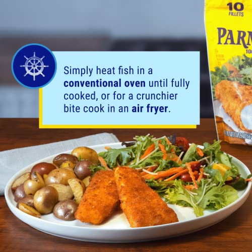 Gorton'S Gorton'S Gorton’S Parmesan Crusted Fish 100% Whole Fillets, Wild Caught Alaskan Pollock, Frozen thumb #3
