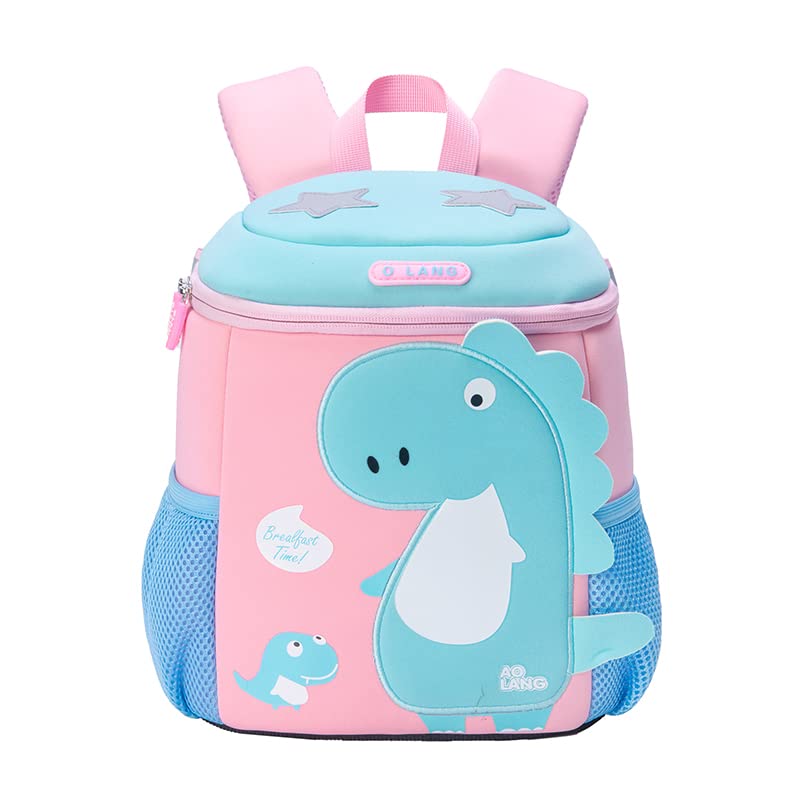 Bolsa Escolar Infantil Anti-Perda Adequada Para As Séries 1-3 (rosa)