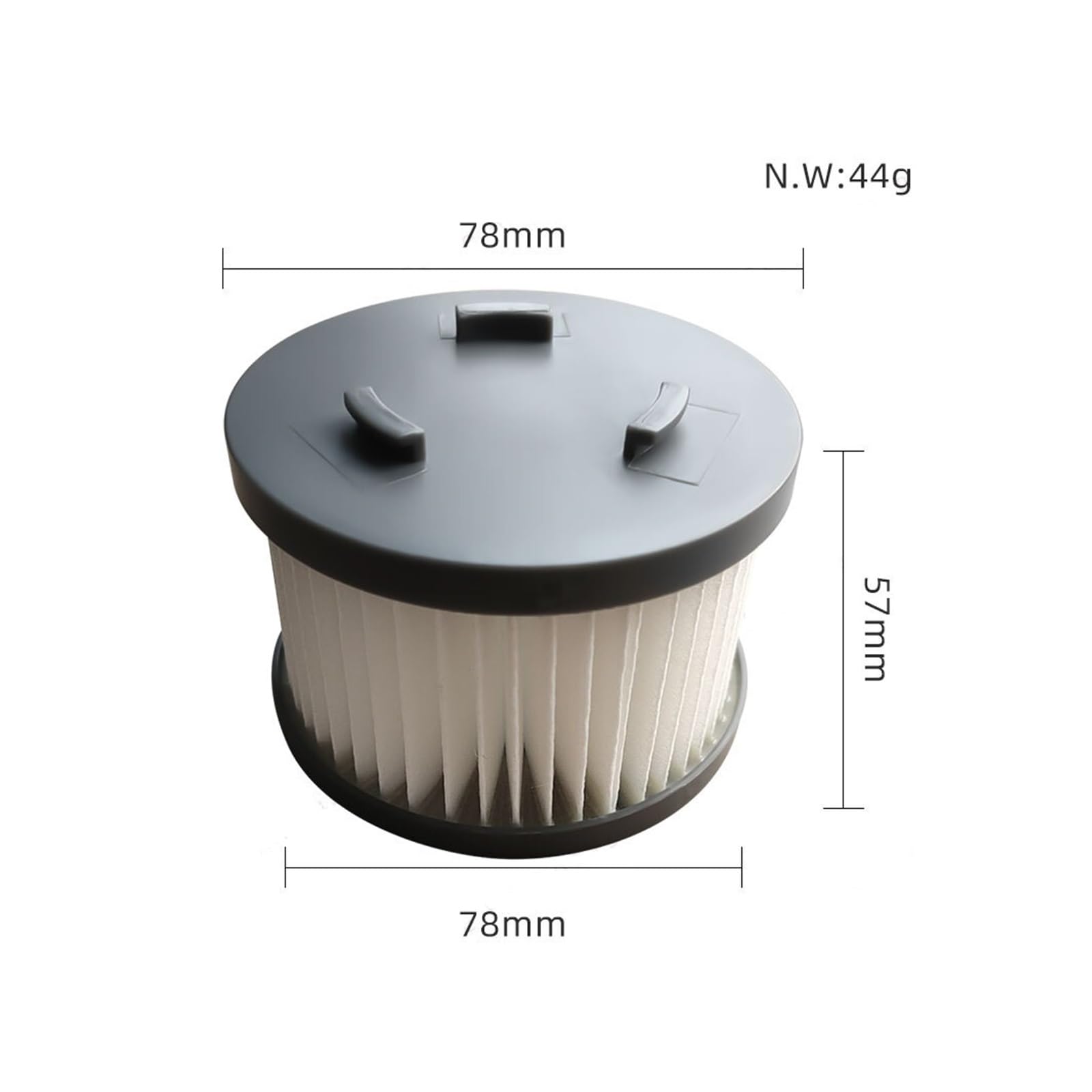 Stuurvnee Reserverolborstel HEPA-filter voor 1866 1868 1926 1785